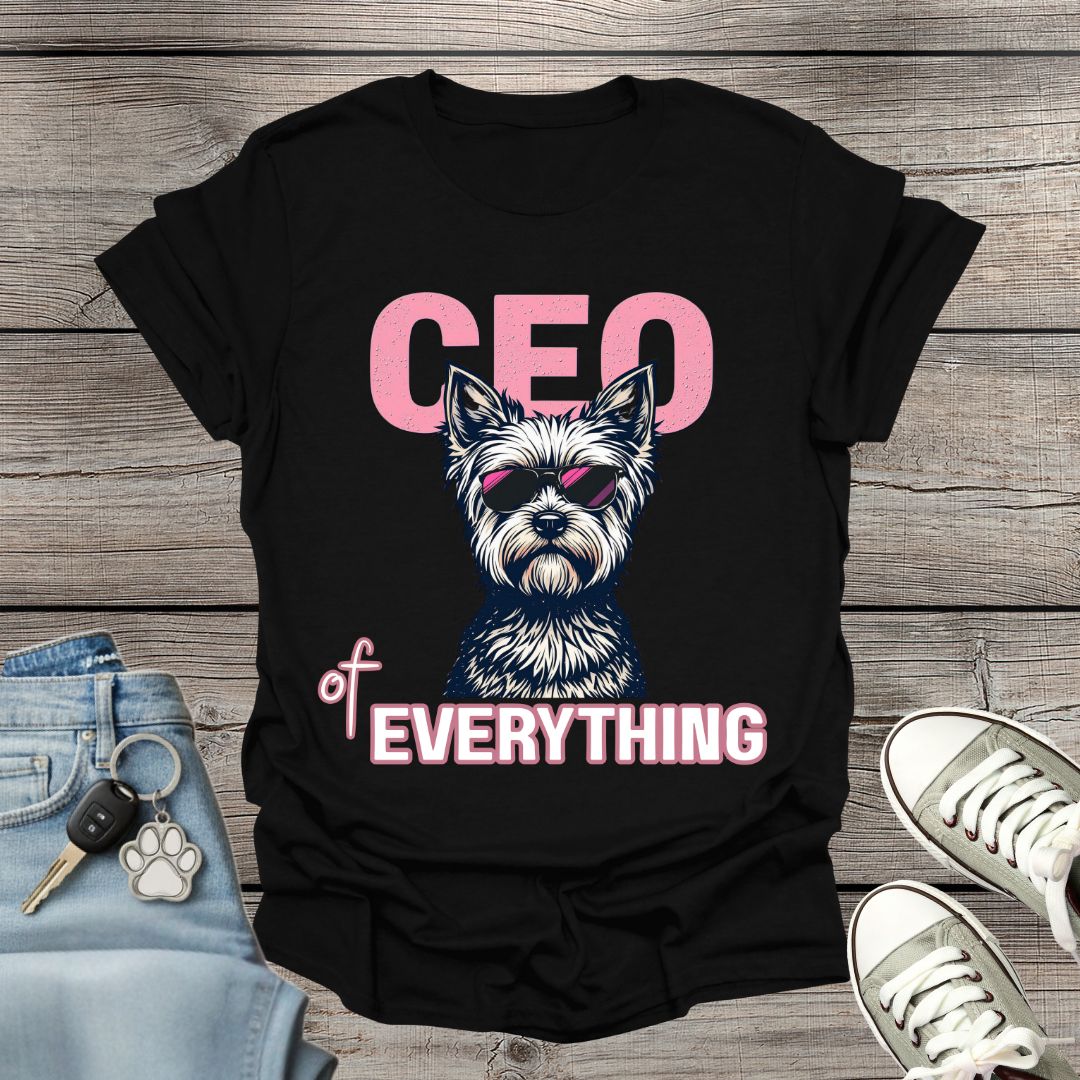 Yorkshire Terrier CEO T-Shirt