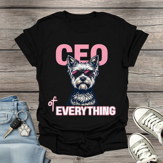 Yorkshire Terrier CEO T-Shirt