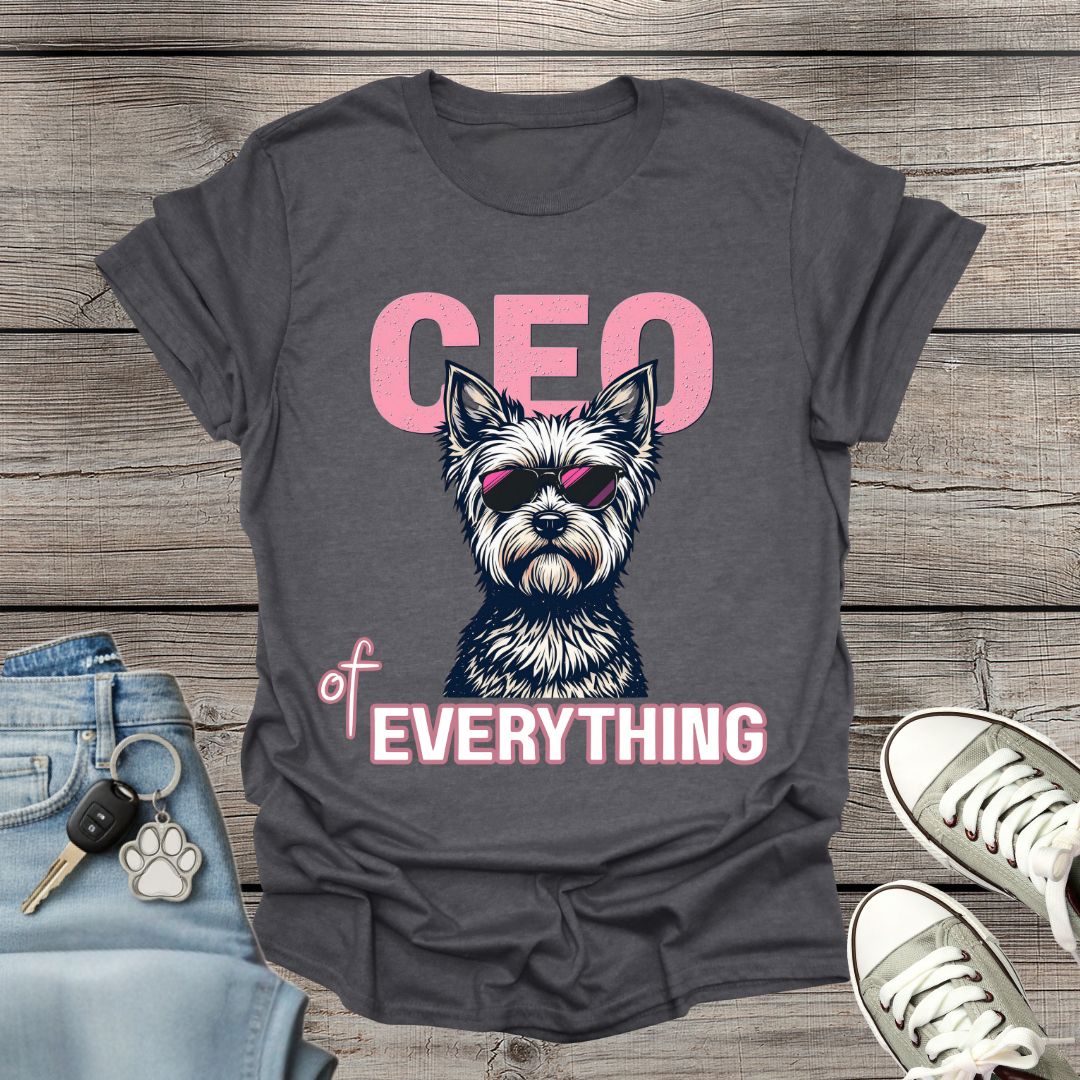 Yorkshire Terrier CEO T-Shirt