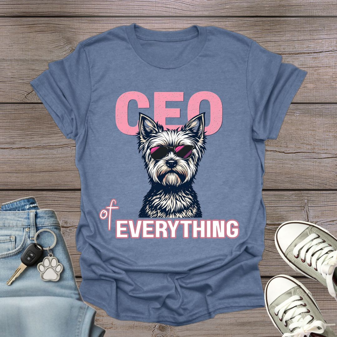 Yorkshire Terrier CEO T-Shirt