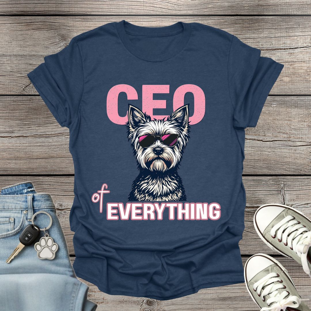 Yorkshire Terrier CEO T-Shirt