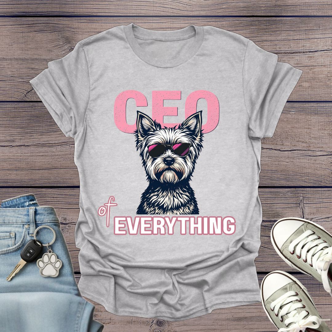 Yorkshire Terrier CEO T-Shirt