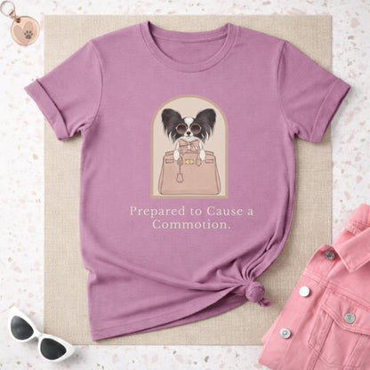 Prepared to Cause a Commotion Graphic T-Shirt