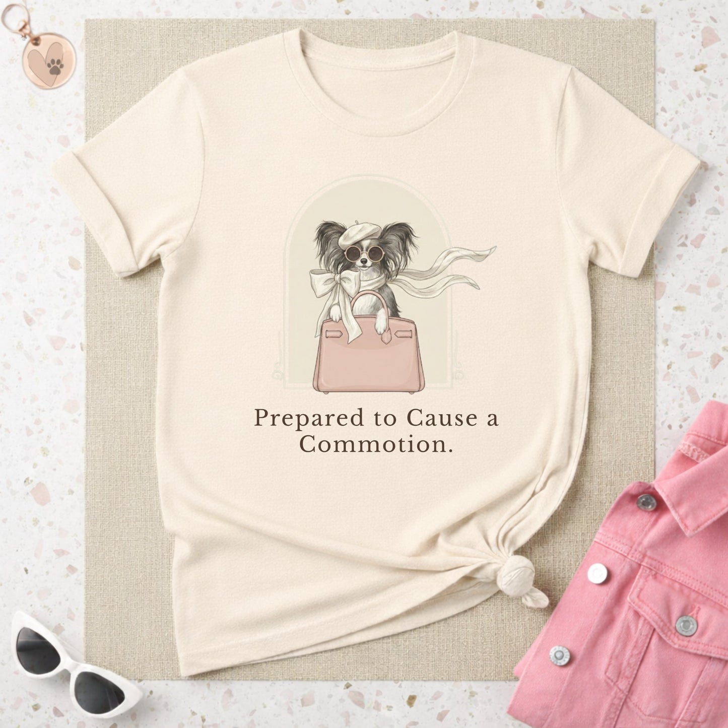 Prepared to Cause a Commotion T-Shirt