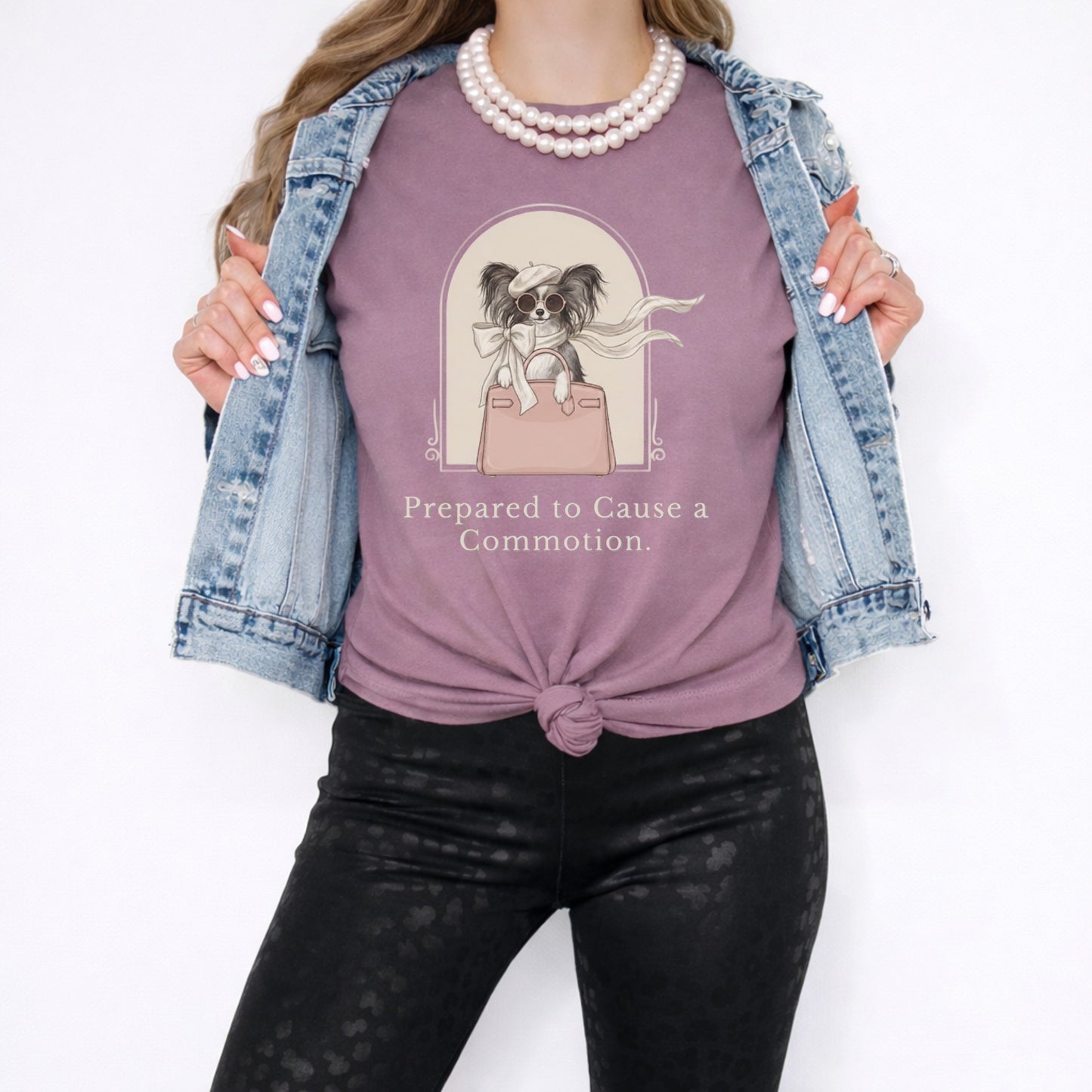 Prepared to Cause a Commotion Graphic Tee