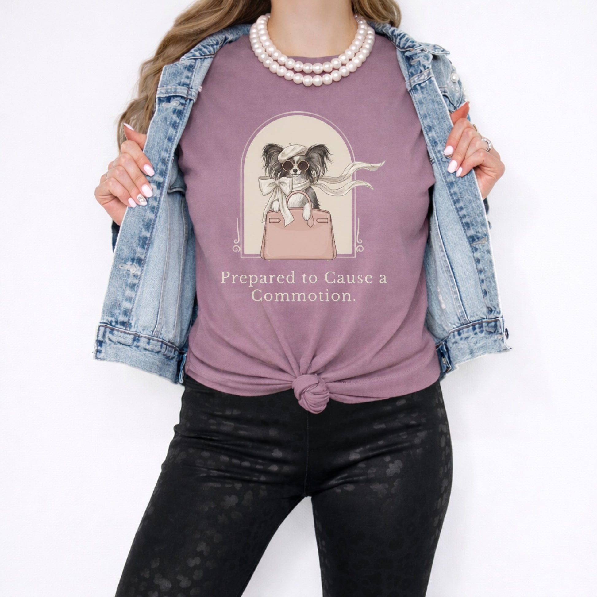 Prepared to Cause a Commotion Graphic Tee