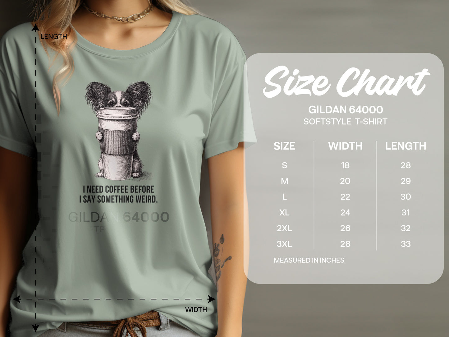 I Need Coffee Before I Say Something Weird T-shirt