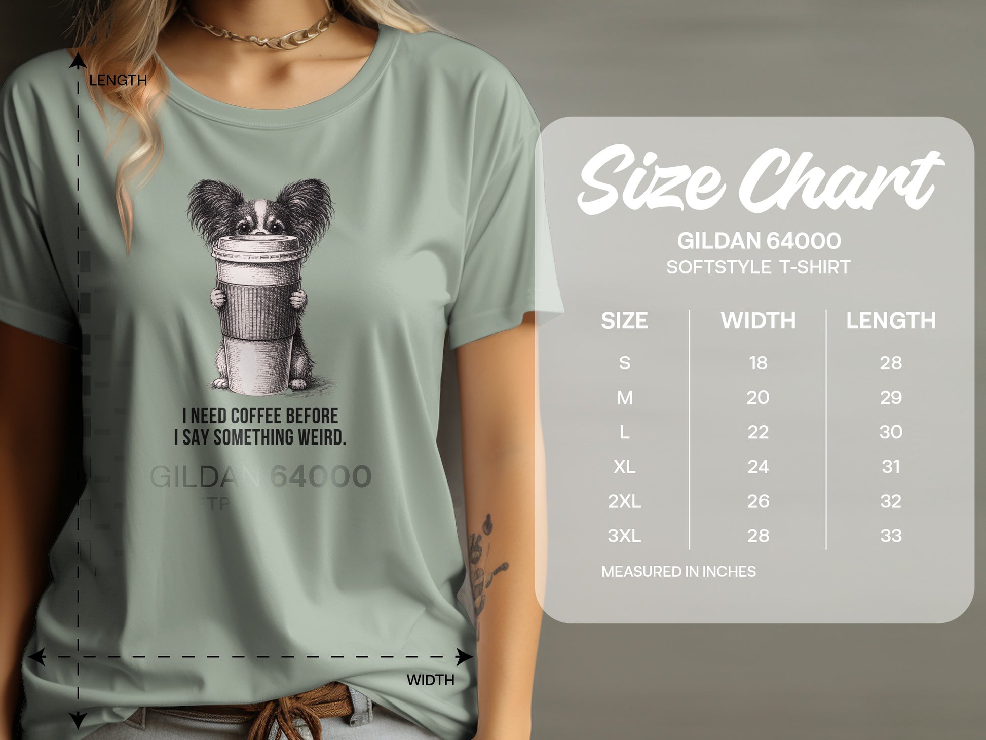 I Need Coffee Before I Say Something Weird T-shirt