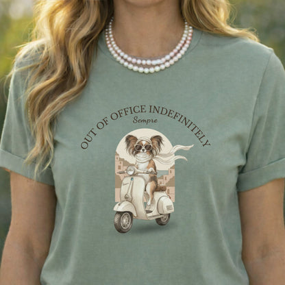 Out of Office Indefinitely Sempre Shirt for Leisure