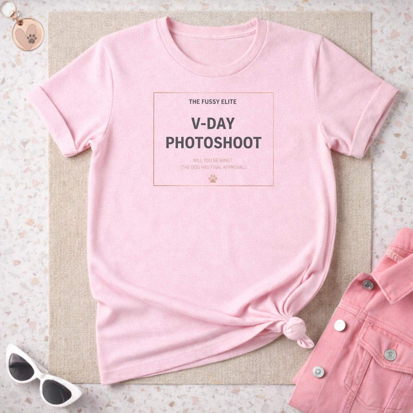 V-Day Photoshoot Will You Be Mine T-shirt