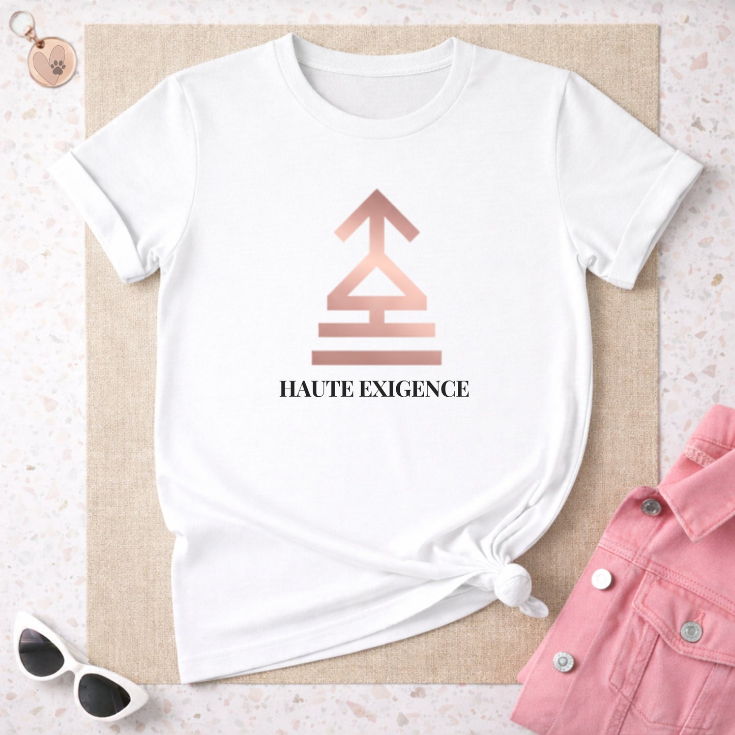 Haute Exigence Stylish Top Fashionable Statement Tee