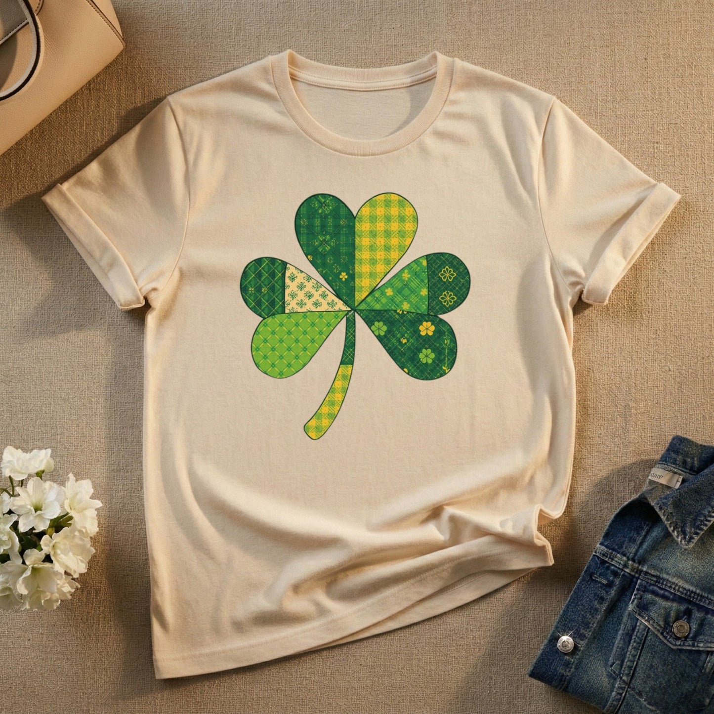 St. Patrick's Day Shamrock Graphic Shirt Product