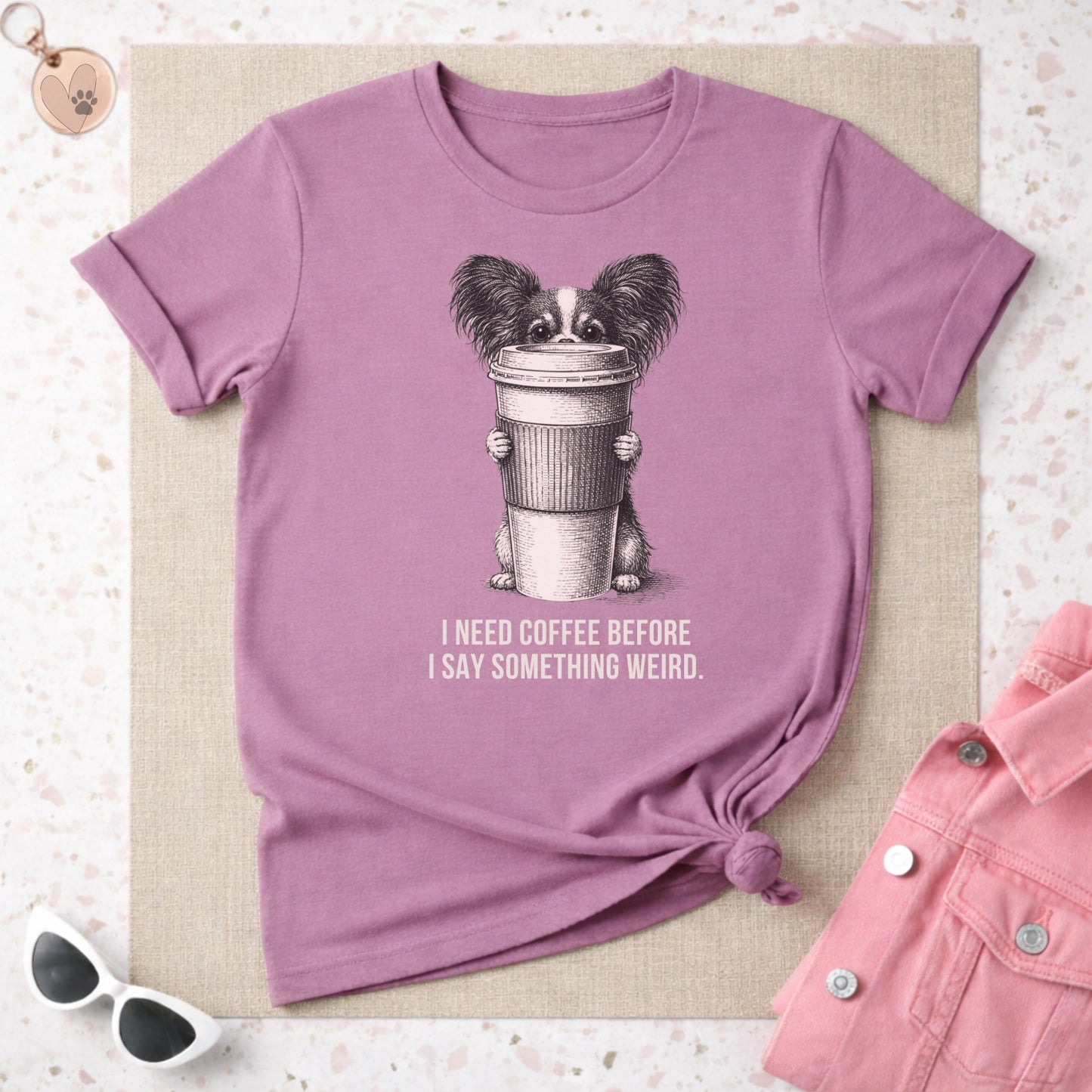 I Need Coffee Before I Say Something Weird T-shirt